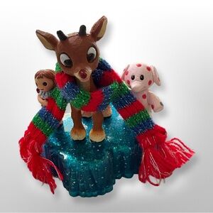 Carlton Cards Rudolph Red-Nosed Reindeer "A Merry Misfit Christmas"Ornament
